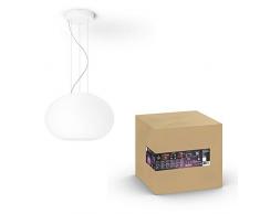 Philips Hue White & Col. Amb. LED Pendelleuchte Flourish, dimmbar, 16 Mio. Farben, steuerbar via App, kompatibel mit Amazon Alexa (Echo, Echo Dot)