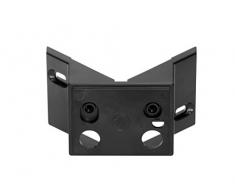 Steinel Eckwandhalter EWH 02 in schwarz, Geeignet für Steinel Strahler LS 150, HS 150, HS-FE 150, Adapter für Hausecken