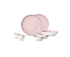Villeroy & Boch its my match Geschirr-Set, First Love, 7-teilig, Porzellan, rosa