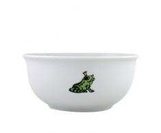 Triptis-Porzellan Kindergeschirr Froschkönig 0, 50 L Müslischale, Porzellan, Mehrfarbig, 13.5 x 13.5 x 6 cm