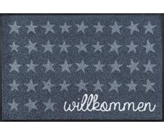 Wash + Dry Fußmatte, Acryl, Grau