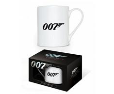 empireposter James Bond 007 - Logo Bone China - Porzellan Tasse - Größe Ø8,8 H9,2cm