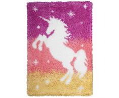 Orchidea Show Details Knüpfset: Teppich: Einhorn, 50 x 74,5 cm