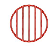 OXO - Good Grips Schnellkochtopf Rack, Silikon, Rot, 5,08 x 10,2 x 33,02 cm