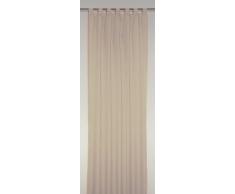 Wirth AustralienSch111-3 Vorhang Australien Schlaufenschal, 225 x 135 cm, Einzelgardine, Natur