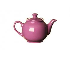 Excelsa Trendy Teekanne aus Keramik, Maße: 12 x 21 x 12 cm. 12x21x12 cm Lilla