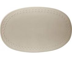 Villeroy & Boch its my moment Teller, 30x19 cm, Premium Porzellan, Braun