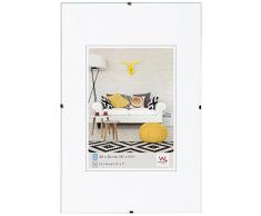 walther design RB045K Rahmenlose Bilderrahmen, 30 x 45 cm, Klarglas