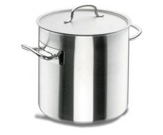 Lacor 50145 Hoher Suppentopf mit Deckel 45 cm