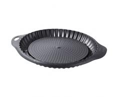 Dr. Oetker Obstkuchenform Ø 28 cm, Kunststoffform mit Griff, Obsttortenform für leckere Obstkuchen, Backform der Serie Back-Wunder, Menge: 1 Stück