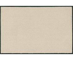 Wash+Dry Fußmatte, 75x120 cm, Innen und Außen, waschbar, Champagner