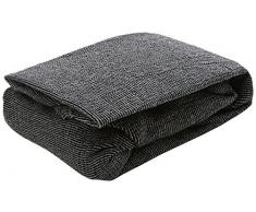 Zebra Textil Sofa, Grau