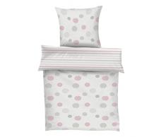s.Oliver 6463-500 135x200cm Bettwäsche-Set, Biber, Rosa, 135 X 100 X Cm