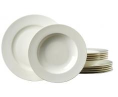 Ritzenhoff & Breker Tafelservice Solino, 12-teilig, Porzellangeschirr