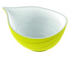 zakdesigns 2263-1890 Salatschüssel Zwiebel, 25 cm, Melamin, gold / weiß