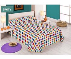 Sabanalia Spoty Quilt Bedruckt, Pour lit de 90 cm