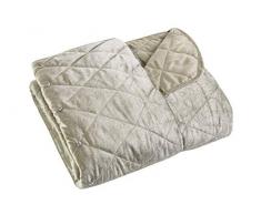 Eurofirany Tagesdecke, Polyester, Creme, 200cm x 220 cm