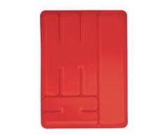 excèlsa Rainbow rot 6 Fächer Besteckkasten