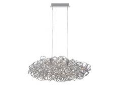 Lucide GALILEO - Pendelleuchten - LED Dim. - G9 - 12x4W 2700K - Chrom