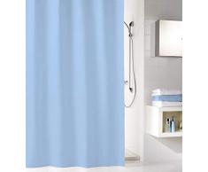 Kleine Wolke Kito Duschvorhang, 100% Polyester, Azur, 120x200 cm