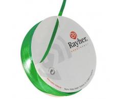 Rayher 5521213 Satinband, 3mm, SB-Rolle 10m, d.grün