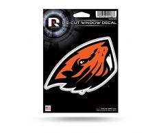 NCAA Oregon State Beavers gestanzter Fenster-Aufkleber, 14,6 x 19,7 cm, Orange