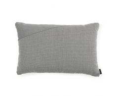 Normann Copenhagen 602609 Edge Kissen, Baumwolle-Mischgewebe, hellgrau, 60 x 60 x 40 cm
