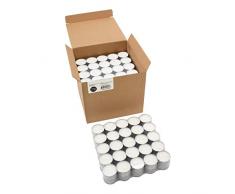 Stonebriar dtl-100–8 Lange Brenndauer Teelicht Kerzen – 8 Stunden – Weiß – Ohne Duft – 100 Pack, weiß, 200 Pack