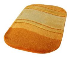 Kleine Wolke 5476539360 Badteppich Siesta, 60 x 100 cm, Safran