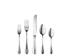 MEPRA Epoque Besteck-Set, Edelstahl, 29 x 11,5 x 12 cm, silberfarben, 20-teilig
