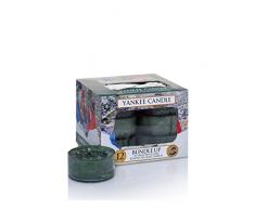 YANKEE CANDLE Teelichter, Plastik, Grün, 8.6x8.5x6 cm