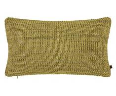 Marc OPolo Kuara Coussin Kissen, 100% Baumwolle, gelb, 30 cm x 60 cm