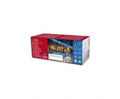 Konstsmide 4685-112 LED System Erweiterung / Lichterkette / für AuÃen (IP67) / schutzisoliert/umgossen / 50 warm weiÃe Dioden / weiÃes Softkabel