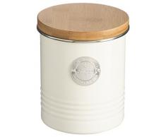 Typhoon Zuckerdose, Stahl, Cremefarben, 11 x 11 x 13.5 cm