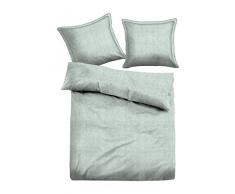 TOM TAILOR Unisex Heimtextilien & Bettware Bettwäsche in Melange-Optik Jeans,135/200