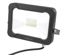 ANSMANN Wandstrahler LED 30W - Strahler IP54 wetterfest & Temperaturbeständig mit dreiadriger Anschlussleitung 30cm, AuÃenleuchte 5000K Tageslichtweià universell einsetzbar