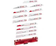 Milwaukee 49221129 Säbelsägeblattset Demontage 12-teilig in Aufbewahrungsbox