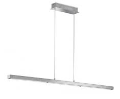 WOFI Deckenleuchte, Aluminium, Integriert, 25 W, Chrom, 102 x 7 x 150 cm