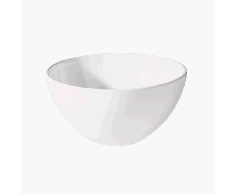 ASA Schale, Keramik, Weiß, 36x36x8 1