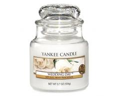 Yankee Candle Hochzeitstag, Kerze, Glas, WeiÃ, 5,8 x 5,8 cm, 1 Einheiten