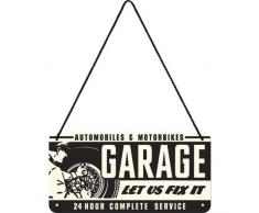Nostalgic-Art 28011 Best Garage - Garage | Blechschild | HÃ¤ngeschild | TÃ¼rschild | inkl. Kordel, 10x20 cm