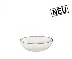 ASA 1908113 LIGNE Schale - ligne noire - Bone China Porzellan Ø 15,5 cm Höhe 5 cm