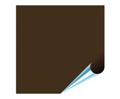 Fliesenaufkleber fÃ¼r Bad und KÃ¼che - 15x15 cm - braun matt - 80 Fliesensticker fÃ¼r Wandfliesen