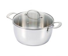 Beka Belvia Kochtopf Edelstahl 24 cm Mit Deckel