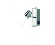 Action Wandleuchte, 1-flammig, Serie Bas, 1 x, 5 W, Breite 7 cm, Höhe 14 cm, Kelvin 3000, Lumen 400,