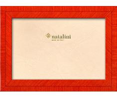 Natalini BIANTE Arancio 13X18 Bilderrahmen mit Unterstützung für Tisch, Tulipwood, Orange, 13 X 18 X 1,5
