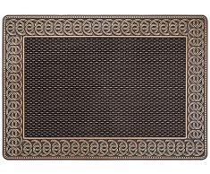 CarFashion 270777 PUR|DuraClean, Türmatte für Innen und Aussen, Standard-Bronce Oberfläche, Größe ca. 78 x 55 cm