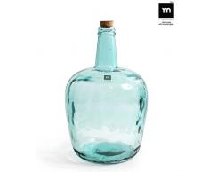 LA Mediterranea Glas-Karaffe, 8 l, mit Stopfen, Apfelform