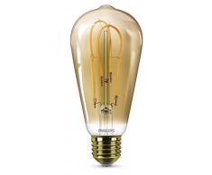 Philips LEDclassic Lampe Gold, Vintage Retro-Design ersetzt 25W, E27, Flame (2000 Kelvin), 250 Lumen, Globe, Dekolampe