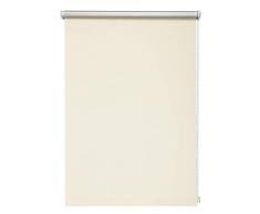 Thermo-Rollo Vanille 60x210 cm ohne Bohren Verdunkelungsrollo Seitenzugrollo Klemmrollo Blackout Silberbeschichtung